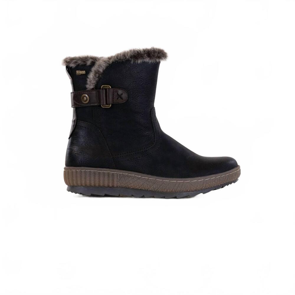 NEW SPRING FOOTWEAR women's milagra short boot in black